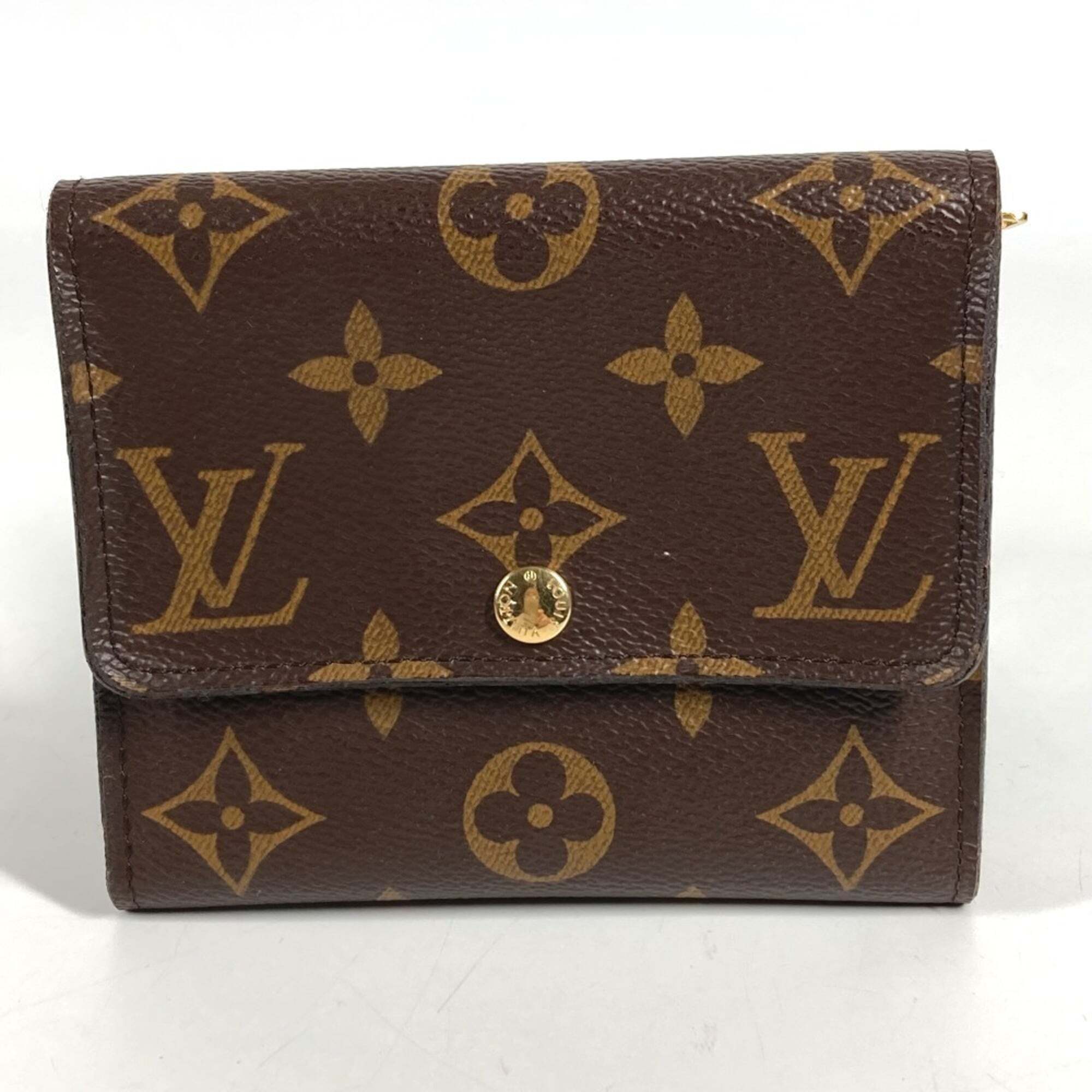 Louis Vuitton M60402 Monogram Portefeuille Anais Compact Wallet, Flap Trifold...